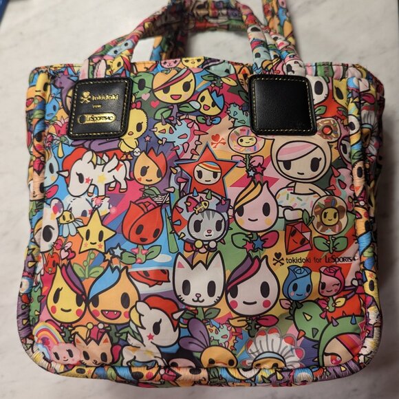 Tokidoki LeSportSac Nuvola Tote Bag Tulipets RARE - Picture 2 of 16